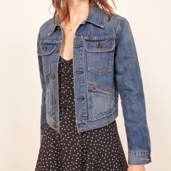 Reformation Denim Jacket - Picture 1 of 11